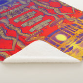 ドリームラサイケデリックンド シェルパブランケット (3/4)