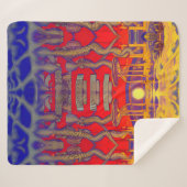 ドリームラサイケデリックンド シェルパブランケット (正面(横))