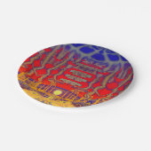 ドリームラサイケデリックンド ペーパープレート (アングル)