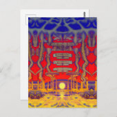 ドリームラサイケデリックンド ポストカード (正面/裏面)