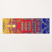 ドリームラサイケデリックンド ヨガマット (裏面(横))