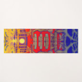 ドリームラサイケデリックンド ヨガマット (正面(横))