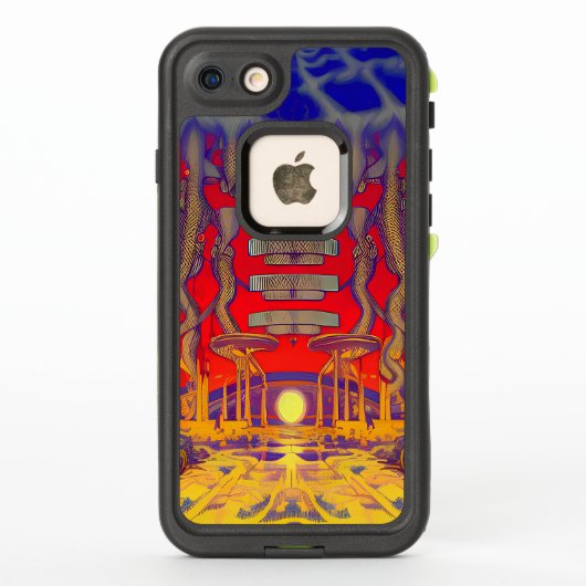 ドリームラサイケデリックンド LifeProof iPhoneケース (裏面)