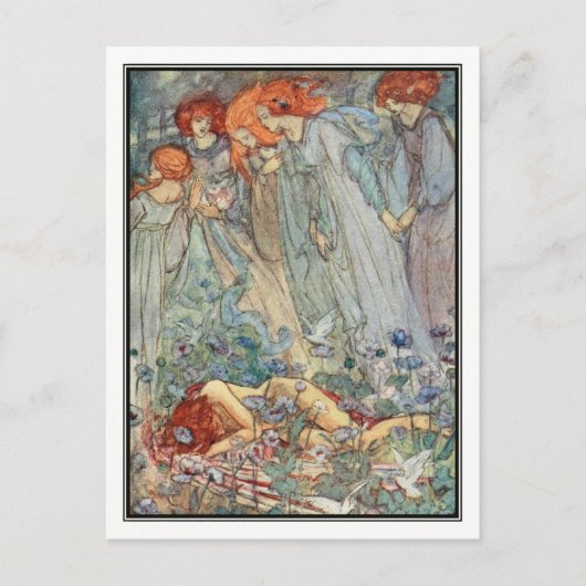 ドリームラブバイフローレンスハリソン ポストカード (正面)