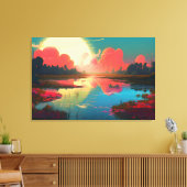 ドリームランド キャンバスプリント (インサイチュ (リビング))