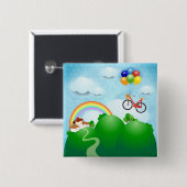 ドリームランド 缶バッジ (正面&裏面)