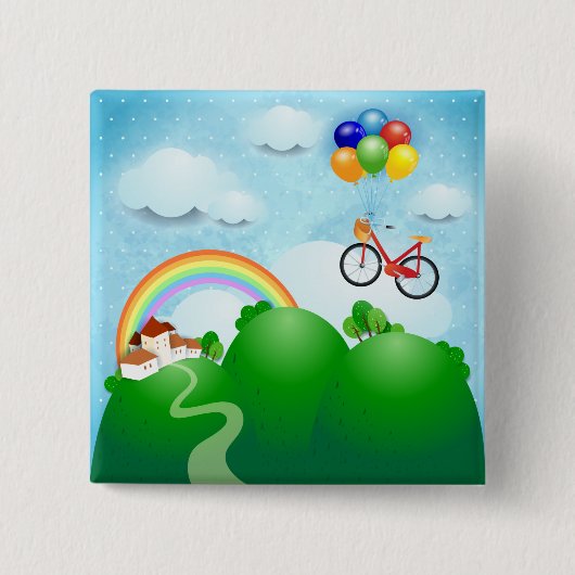 ドリームランド 缶バッジ (正面)