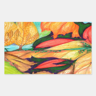 ドリームランド 長方形シール