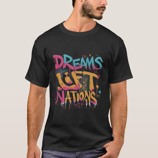 ドリームリフト・ネーションズ Tシャツ (正面)