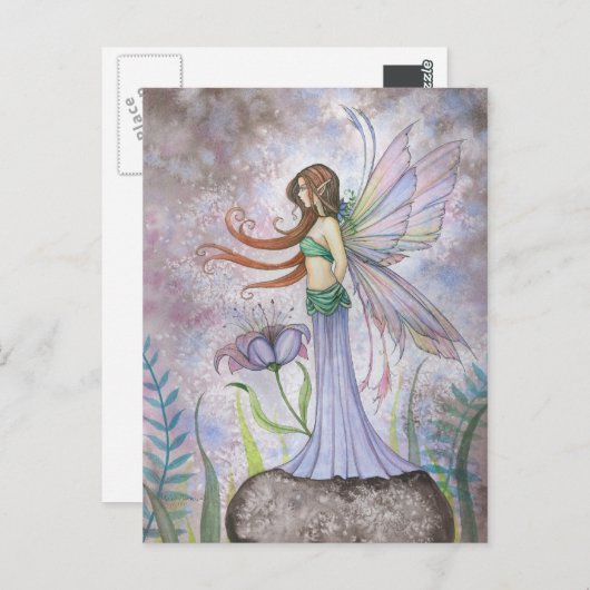 ドリームリリーファンタジー妖精はがき ポストカード (正面/裏面)