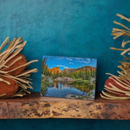 ドリームレイクランドスケープ フォトプラーク (側面)