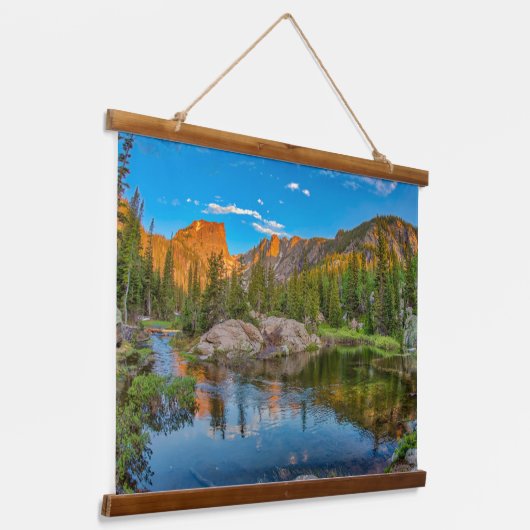 ドリームレイクランドスケープ 吊り下げ型タペストリー (傾斜あり)