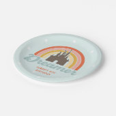 ドリームレインボーキャッスルフェアリー ペーパープレート (アングル)