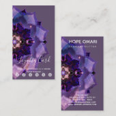 ドリームロータス瞑想曼荼羅 ロイヤリティカード (正面/裏面)