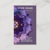 ドリームロータス瞑想曼荼羅 ロイヤリティカード (裏面)