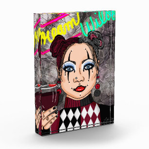 ドリームワイルド Gothic Harlequin Jester Girl フォトブロック