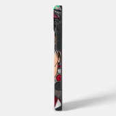 ドリームワイルド | Gothic Harlequin Jester Girl iPhoneケース (左側面)