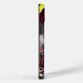 ドリームワイルド | Gothic Harlequin Jester Girl iPhoneケース (右側面)