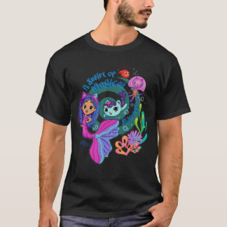 ドリームワークス ガビーズドールハウス・ザ・ムービー マジックの渦 Tシャツ