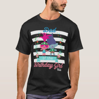 ドリームワークス トロールズ お誕生日おめでとうパパ Tシャツ