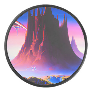 ドリームワールドオイルペインティング アイスホッケーパック