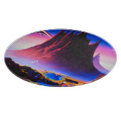 ドリームワールドオイルペインティング カッティングボード (角)