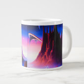 ドリームワールドオイルペインティング ジャンボコーヒーマグカップ (正面右)