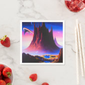 ドリームワールドオイルペインティング スタンダードカクテルナプキン (インサイチュ)