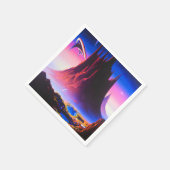 ドリームワールドオイルペインティング スタンダードカクテルナプキン (角)