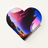 ドリームワールドオイルペインティング ノートブック (裏面)