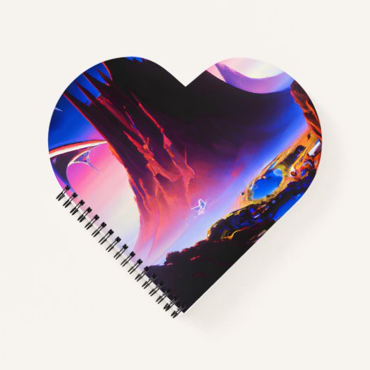 ドリームワールドオイルペインティング ノートブック (正面)