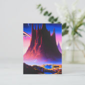 ドリームワールドオイルペインティング ポストカード (スタンド正面)