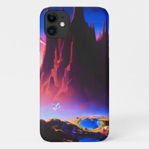 ドリームワールドオイルペインティング iPhone 11 ケース