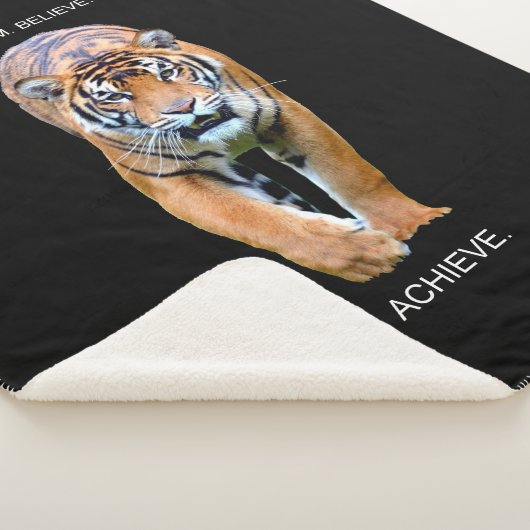 ドリーム信じエデュエやる気を起こさせるット引用文虎 シェルパブランケット (3/4)