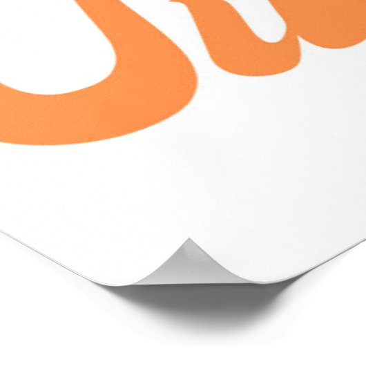 ドリーム信じ成功モチベーションカラフルレトロ ポスター (角)