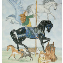 「ドリーム回転木馬」カード