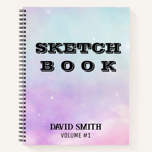 ドリーム宇宙銀河系ノート ノートブック (正面)