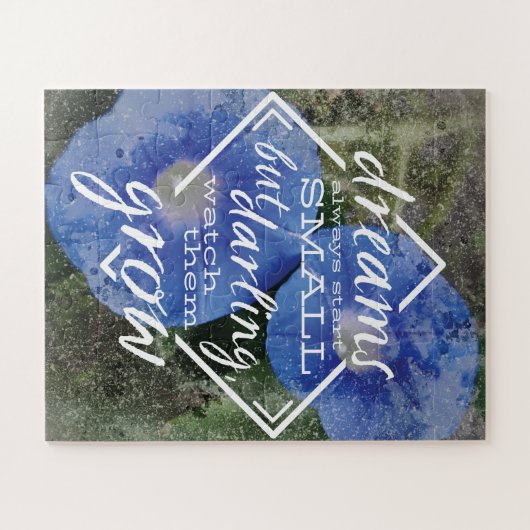 ドリーム引用文パズル子供部屋アート、ベビーシャワーギフト ジグソーパズル (横)