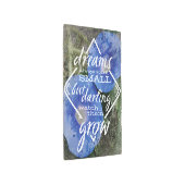 ドリーム引用文感動的子供部屋アートベビーギフト メタルプリント (3/4)