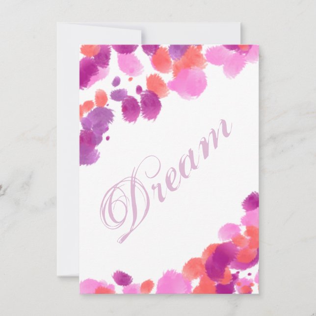 ドリーム想像ス・スマッシュブックページスクラップブック作りカード (正面)