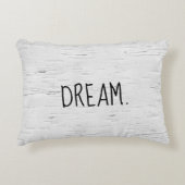 ドリーム文字オン樺の木ツリーアクセントピロー アクセントクッション (正面)