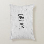 ドリーム文字オン樺の木ツリーアクセントピロー アクセントクッション (正面(垂直))
