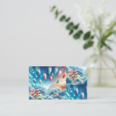 ドリーム爪、 ネイル名刺 名刺 (スタンド正面)