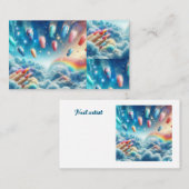 ドリーム爪、 ネイル名刺 名刺 (正面/裏面)