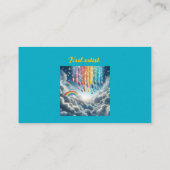 ドリーム爪、 ネイル名刺 名刺 (裏面)