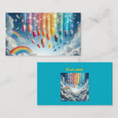 ドリーム爪、 ネイル名刺 名刺 (正面/裏面)