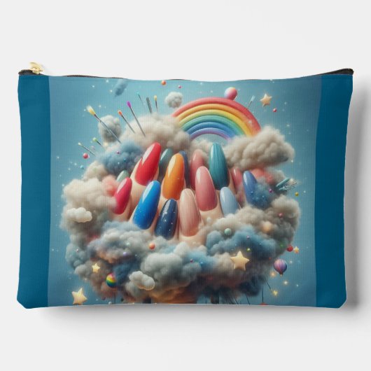 ドリーム爪、 ネイル アクセサリーポーチ (正面)