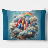 ドリーム爪、 ネイル アクセサリーポーチ (裏面)