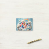 ドリーム爪、 ネイル ポストイット (デスク上)