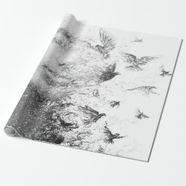 ドリーム顔  ラッピングペーパー